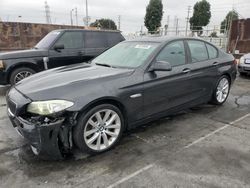 Salvage cars for sale at Wilmington, CA auction: 2011 BMW 535 I