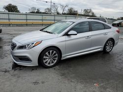 Salvage cars for sale at Lebanon, TN auction: 2017 Hyundai Sonata Sport