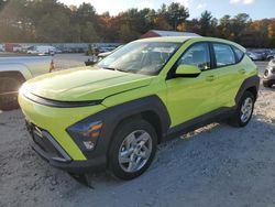 Salvage cars for sale at Mendon, MA auction: 2024 Hyundai Kona SE