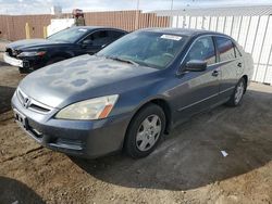 Salvage cars for sale at North Las Vegas, NV auction: 2007 Honda Accord LX