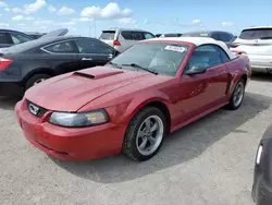 Carros dañados por inundaciones a la venta en subasta: 2002 Ford Mustang GT