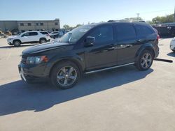 Salvage cars for sale at Wilmer, TX auction: 2016 Dodge Journey Crossroad