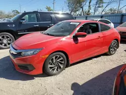 Flood-damaged cars for sale at auction: 2017 Honda Civic LX