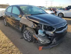 Salvage cars for sale at Elgin, IL auction: 2019 KIA Forte FE