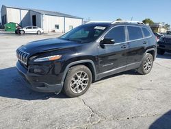 Salvage cars for sale at Tulsa, OK auction: 2018 Jeep Cherokee Latitude Plus