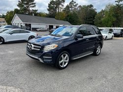 Mercedes-Benz salvage cars for sale: 2016 Mercedes-Benz GLE 350