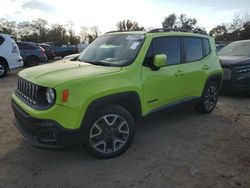 Jeep salvage cars for sale: 2018 Jeep Renegade Latitude