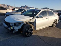 Carros salvage a la venta en subasta: 2017 Honda Accord Sport