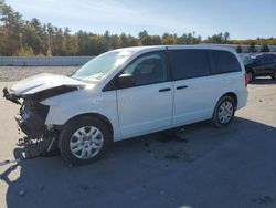 Salvage cars for sale from Copart Windham, ME: 2019 Dodge Grand Caravan SE