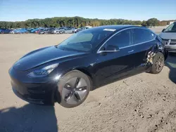 Tesla Vehiculos salvage en venta: 2018 Tesla Model 3