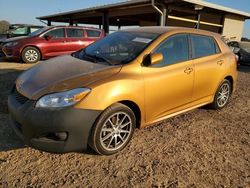 Toyota salvage cars for sale: 2009 Toyota Corolla Matrix