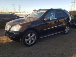 Salvage cars for sale at Elgin, IL auction: 2011 Mercedes-Benz ML 350 4matic