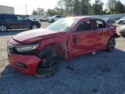 Honda salvage cars for sale: 2019 Honda Accord Sport