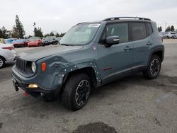 Salvage cars for sale at Rancho Cucamonga, CA auction: 2015 Jeep Renegade Trailhawk