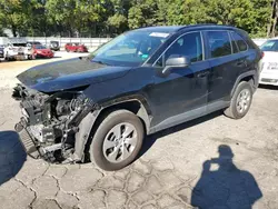 Salvage cars for sale at Austell, GA auction: 2021 Toyota Rav4 LE