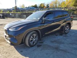 Toyota salvage cars for sale: 2021 Toyota Highlander Hybrid XLE