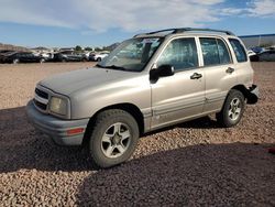 SUV salvage a la venta en subasta: 2002 Chevrolet Tracker