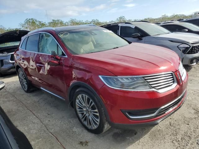 2016 Lincoln MKX Reserve