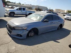 Salvage cars for sale at Martinez, CA auction: 2021 Honda Accord Sport