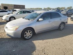 Salvage cars for sale from Copart Kansas City, KS: 2004 Honda Accord EX