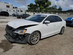 Salvage cars for sale at Opa Locka, FL auction: 2014 Volkswagen Jetta SE