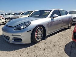 Salvage cars for sale at Arcadia, FL auction: 2014 Porsche Panamera 4S Executive