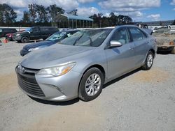 Toyota Camry le salvage cars for sale: 2015 Toyota Camry LE