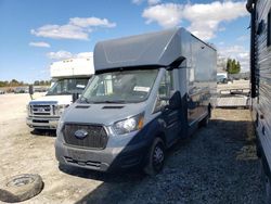 Salvage trucks for sale at Cicero, IN auction: 2021 Ford Transit T-350 HD