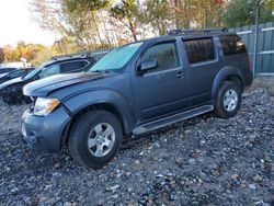 Salvage cars for sale at Candia, NH auction: 2010 Nissan Pathfinder S