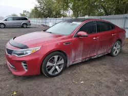 Salvage cars for sale from Copart Ontario Auction, ON: 2016 KIA Optima SX