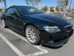 Buy Salvage Cars For Sale now at auction: 2009 BMW 650 I