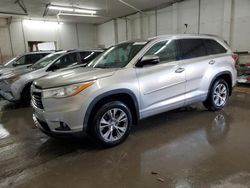 Toyota Vehiculos salvage en venta: 2014 Toyota Highlander XLE