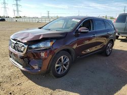 KIA salvage cars for sale: 2020 KIA Sorento S