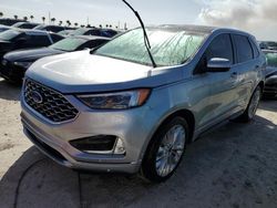 Salvage cars for sale from Copart Arcadia, FL: 2024 Ford Edge Titanium