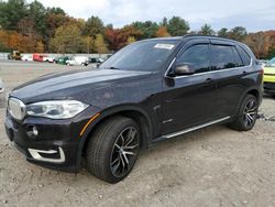 Salvage cars for sale at Mendon, MA auction: 2015 BMW X5 XDRIVE35I