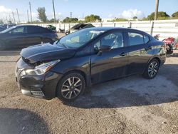 Salvage cars for sale from Copart Miami, FL: 2022 Nissan Versa SV