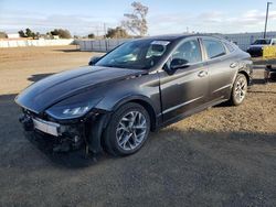 Salvage cars for sale at American Canyon, CA auction: 2021 Hyundai Sonata SEL