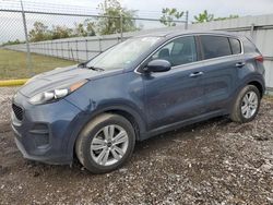 Salvage cars for sale at Houston, TX auction: 2018 KIA Sportage LX