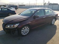 Honda salvage cars for sale: 2015 Honda Accord EX