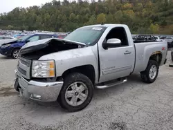 Salvage cars for sale at Hurricane, WV auction: 2012 Chevrolet Silverado K1500 LT