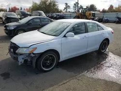 Salvage cars for sale at Woodburn, OR auction: 2007 Toyota Camry CE