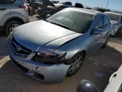 Salvage cars for sale at Tucson, AZ auction: 2005 Acura TSX