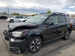 Subaru salvage cars for sale: 2018 Subaru Forester 2.5I Limited