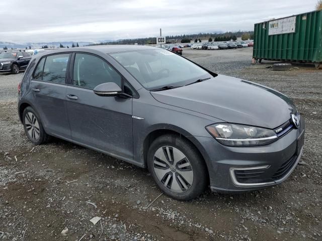 2019 Volkswagen E-GOLF SE