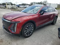 Salvage cars for sale at Riverview, FL auction: 2024 Cadillac Lyriq Sport