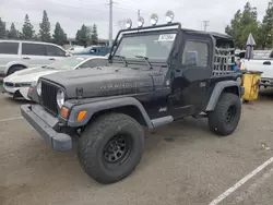 Salvage cars for sale at Rancho Cucamonga, CA auction: 1997 Jeep Wrangler / TJ SE