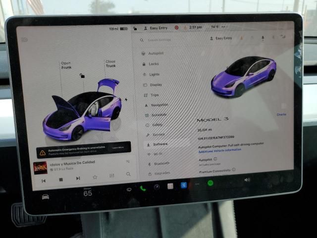 2022 Tesla Model 3