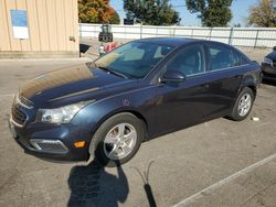 Chevrolet salvage cars for sale: 2015 Chevrolet Cruze LT