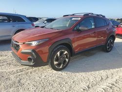 Salvage cars for sale from Copart Arcadia, FL: 2024 Subaru Crosstrek Limited