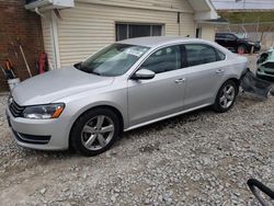 Salvage cars for sale at auction: 2012 Volkswagen Passat SE